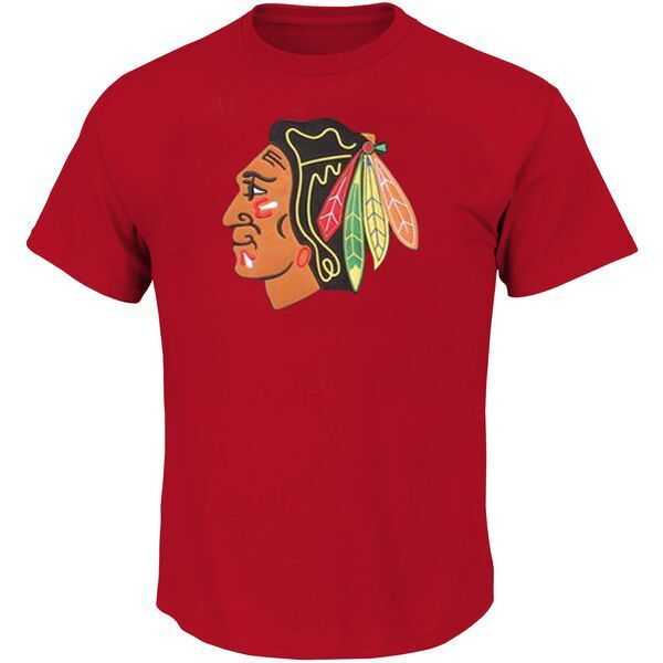 NHL Chicago Blackhawks Big & Tall Logo Red T-Shirt WEM,We sell and wholesale NHL Chicago Blackhawks Big & Tall Logo Red T-Shirt WEM on line form chian!